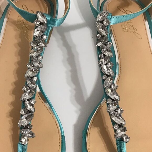 Jewel Badgley Mischka Holbrook Jewel Thong Sandal - Picture 10 of 11